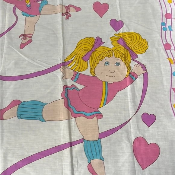 Vintage 1984 Cabbage Patch Kids Ballerina Fabric - Picture 3 of 5